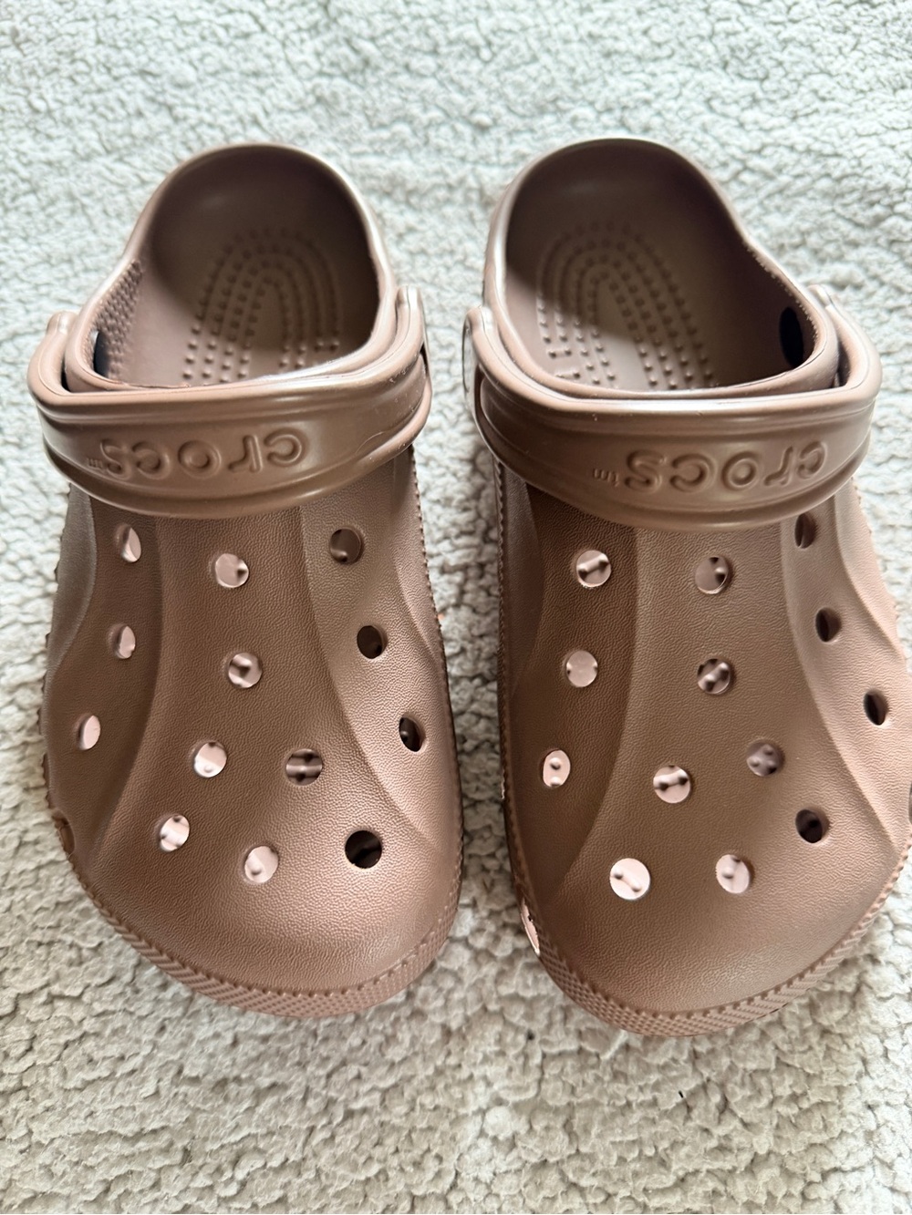 CROCS Classic Clog — Light Brown NWOT